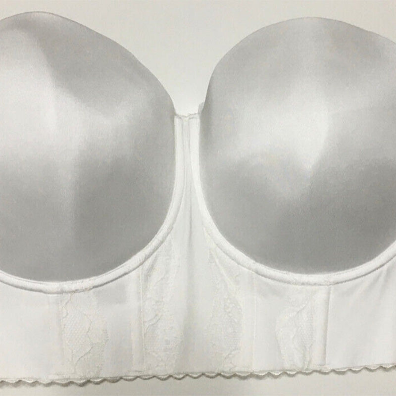 NWD PARFAIT Elissa Full Bust and Full Figure Strapless White 40E