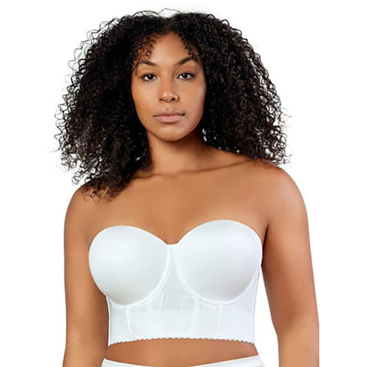 NWD PARFAIT Elissa Full Bust and Full Figure Strapless White 40E