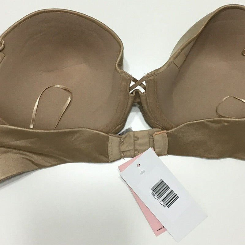 Maidenform Women's Love The Lift Natural Boost Strapless Body Beige 38C