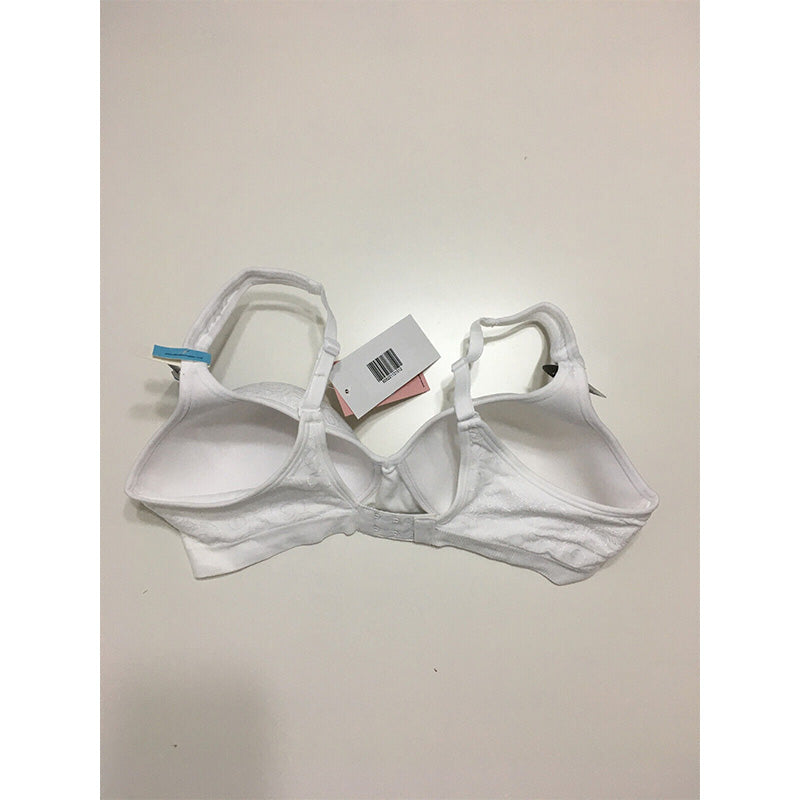 NWD Bali Comfort Revolution Wireless Bra, Full-Coverage Wirefree Bra White 38C
