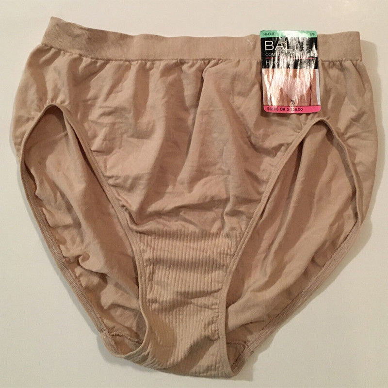 NWD Bali Women's Comfort Revolution Seamless Hi-Cut Beige 6