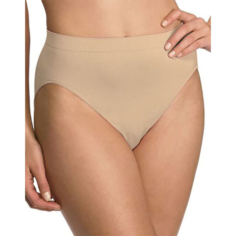 NWD Bali Women's Comfort Revolution Seamless Hi-Cut Beige 6