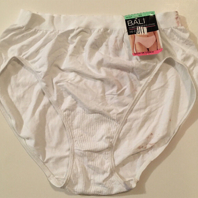 NWD Bali Women's Comfort Revolution Seamless Hi-Cut White 8