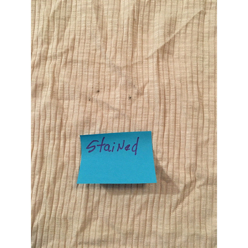 NWD Jenni Basic Solid Ribbed Tank Top Nude XS