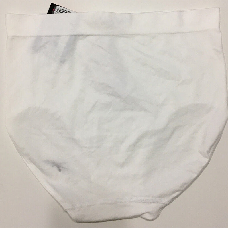 NWD Bali Women's Seamless Panties, Smoothing Brief Underwear for Women White L