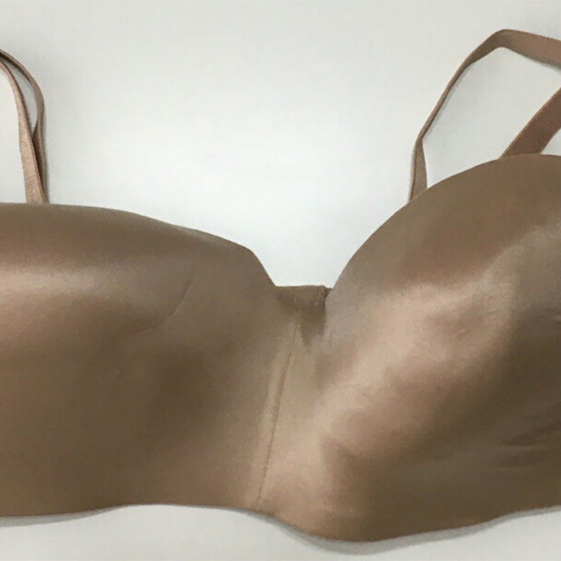 NWD  b.tempt'd Women's Future Foundation Wirefree Strapless Bra Beige 36C