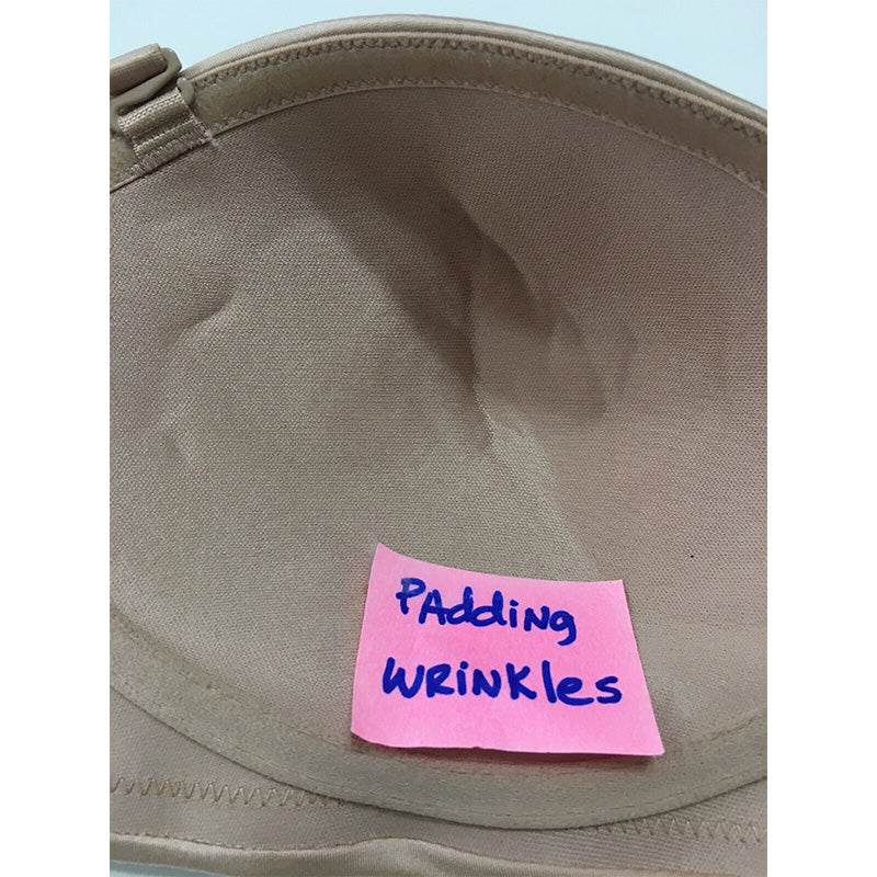 NWD  b.tempt'd Women's Future Foundation Wirefree Strapless Bra Beige 36C