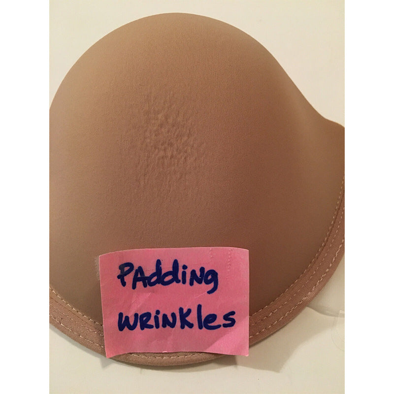 NWD Fashion Forms Go Bare Backless Strapless Bra Beige B