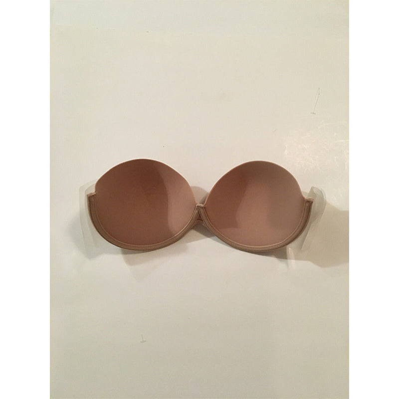 NWD Fashion Forms Go Bare Backless Strapless Bra Beige DD