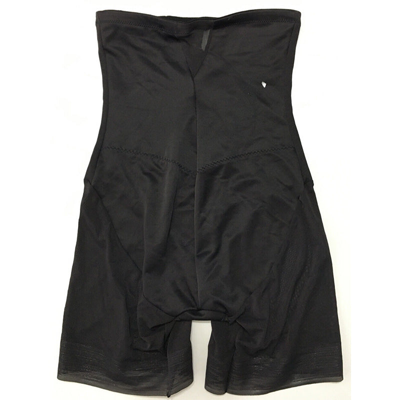 NWD Miraclesuit Extra Firm Sexy Sheer Shaping Hi-Waist Thigh Slimmer Black L