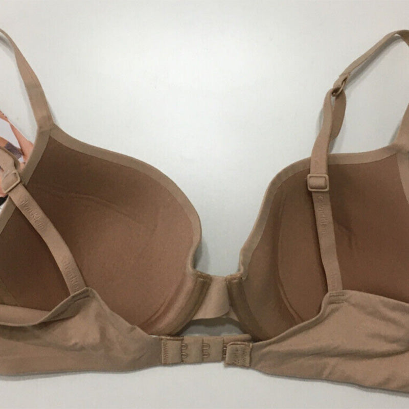 Calvin Klein Perfectly Fit Full Coverage T-Shirt Bra Beige 32C