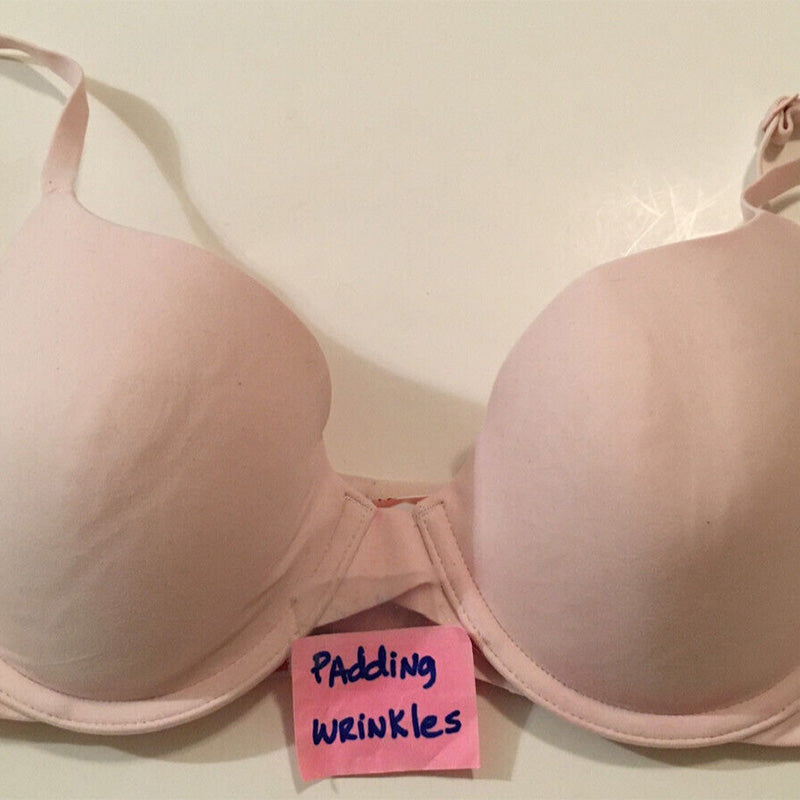 Calvin Klein Perfectly Fit Lightly Lined T-Shirt Pink 34B