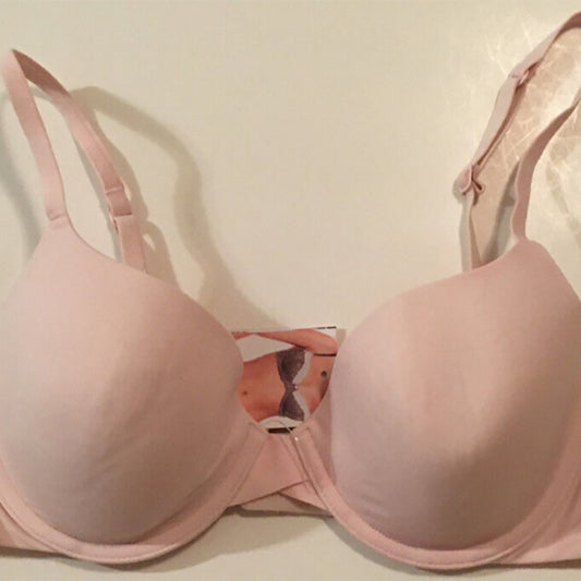 Calvin Klein Perfectly Fit Lightly Lined T-Shirt Pink 34B