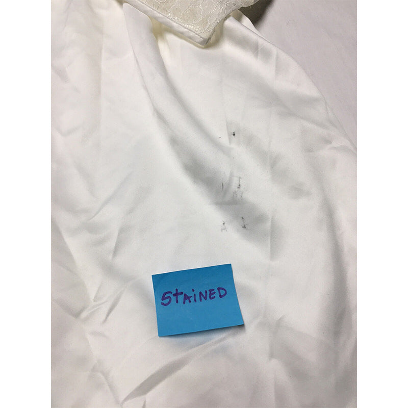 NWD Flora by Flora Nikrooz Lace-Trim Wrap Robe White L/XL