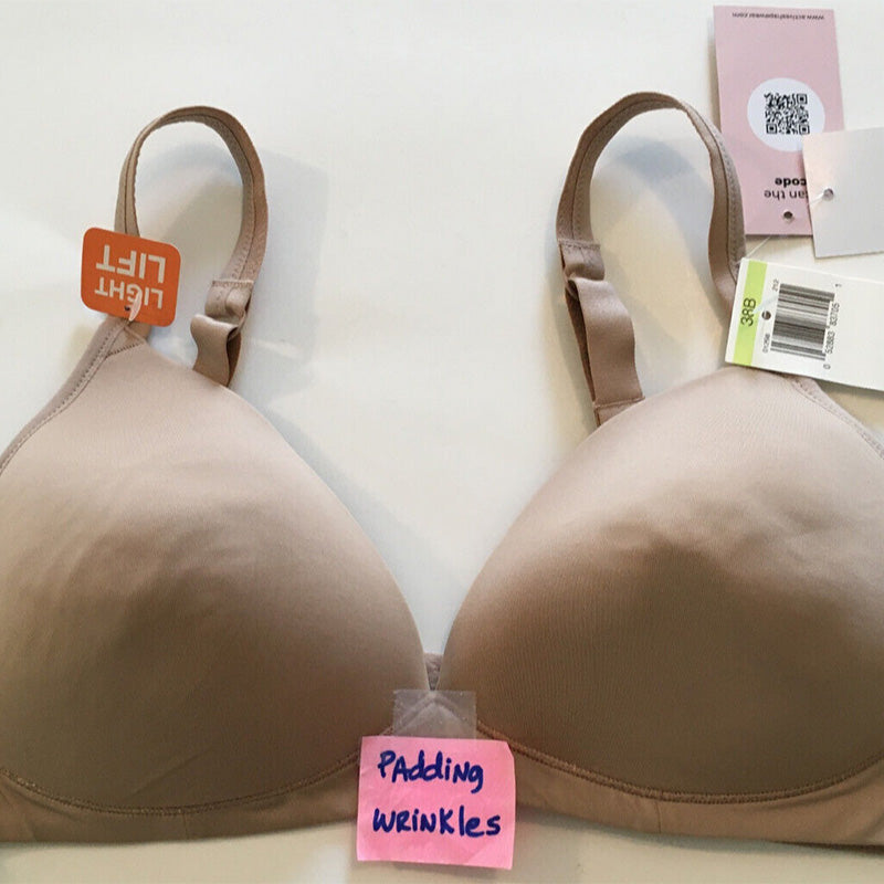 Warner's Elements of Bliss Support and Comfort Wireless Beige 38B