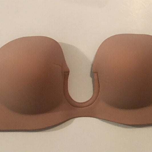Fashion Forms Lace Ultimate Boost Bra Beige C