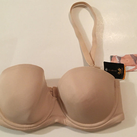 NWD Wacoal Red Carpet Strapless Bra Beige 32DD