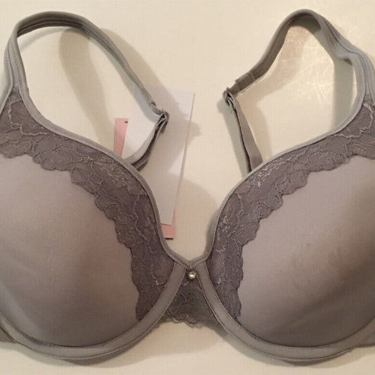 NWD Bali One Smooth U Ultra Light Lace with Lift Underwire Gray 36C