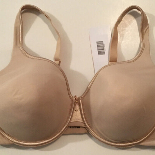 Vanity Fair Body Caress Convertible T-Shirt Bra Beige 36DD