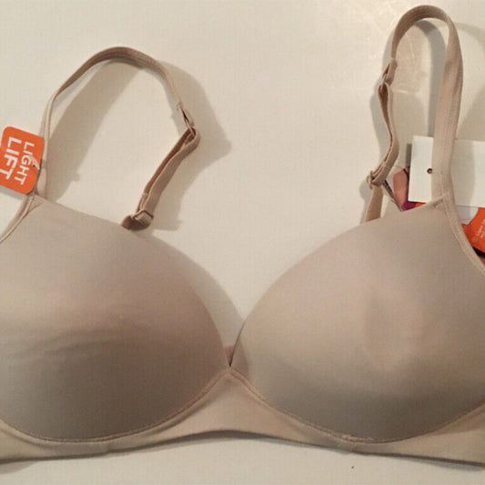 Warner's Elements of Bliss Support and Comfort Wireless Nude 36B