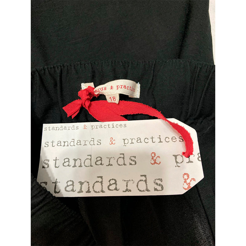 Standards Bottom Waist Band Black 18