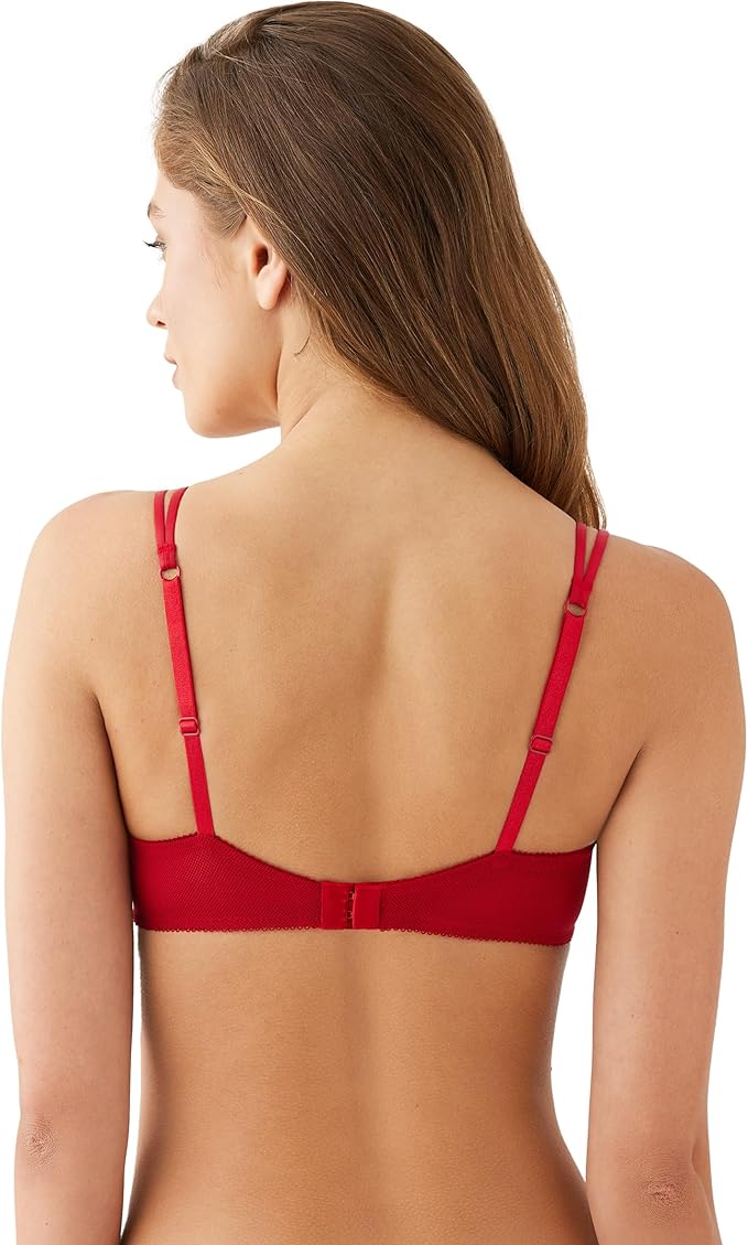 B.TEMPT´D Ciao Bella Lightly Padded Balconette Underwire Bra RED 34D