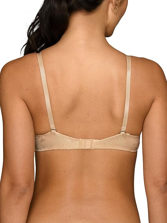 VANITY FAIR Ego Boost Adds Up to One Full Cup Size Underwire Push Up BEIGE 36B