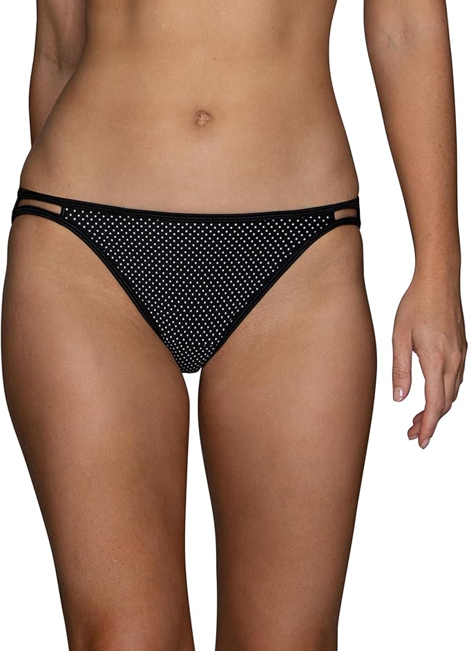 VANITY FAIR Illumination String Bikini Panties PREMIERE DOT PRINT L