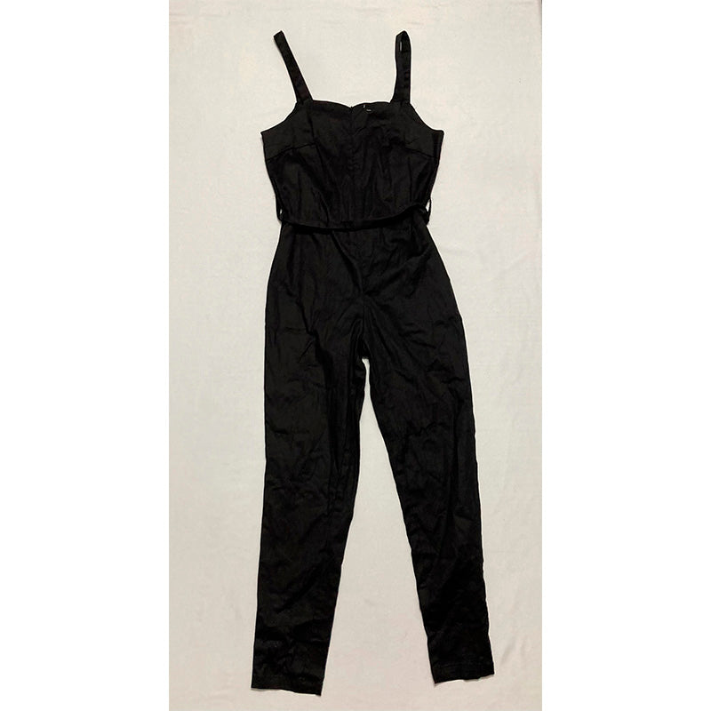 Savi Mom Maternity/Nursing T-Shirt & Jumpsuit Set in Black XS