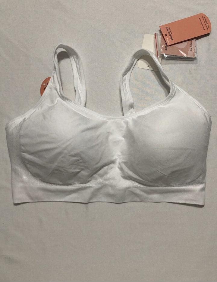 Shapermint Daily Comfort Wireless Shaper Bra WHITE 3XL
