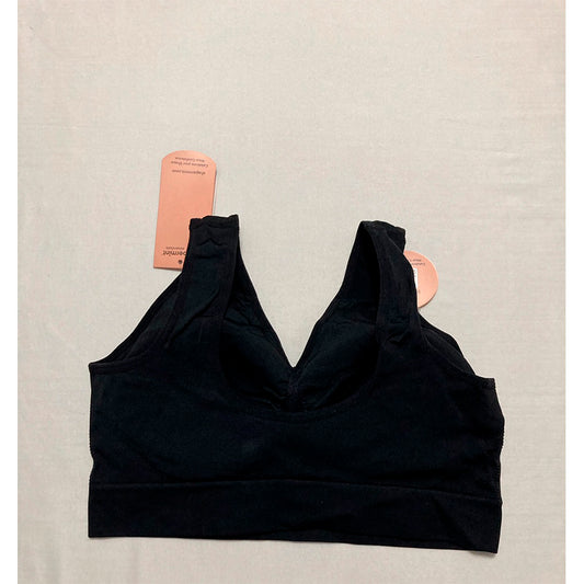 Shapermint Wireless Bralette Black L