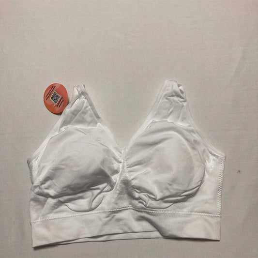 Shapermint Everyday Throw-on Wire Free Bralette White L