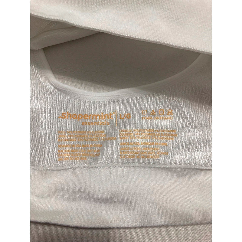 Shapermint Everyday Throw-on Wire Free Bralette White L