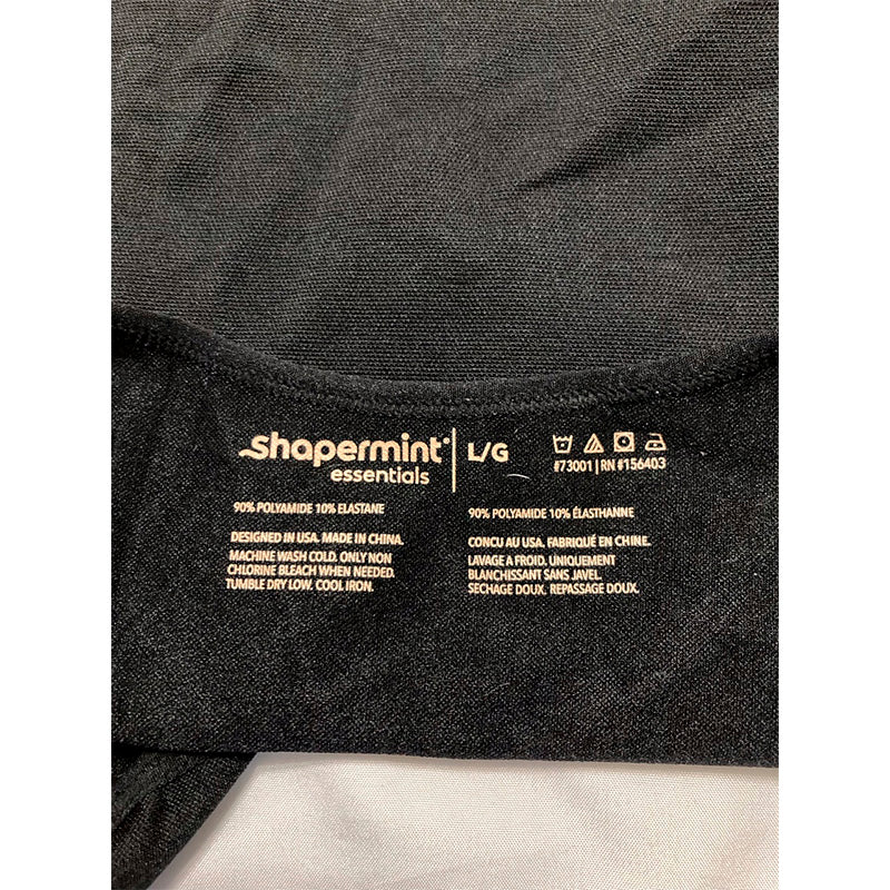 Shapermint Essentials Open Bust Shaper Camisole Black L