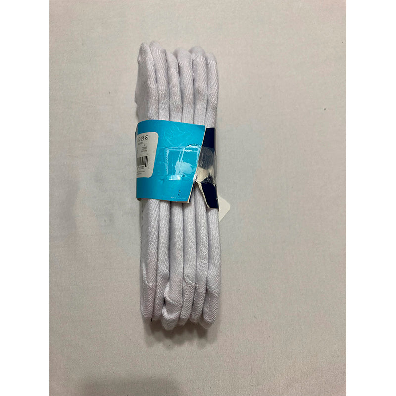 Iso 6pk Soft Liners White 4-10