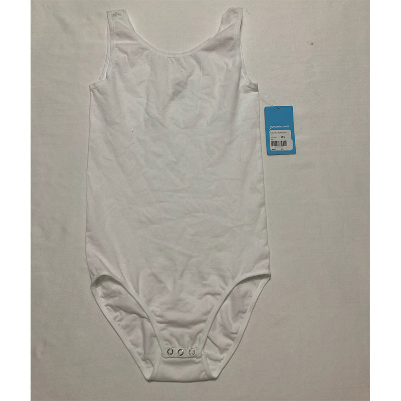 Yummie Ruby Cotton Seamless Shaping Full Back Bodysuit White M/L