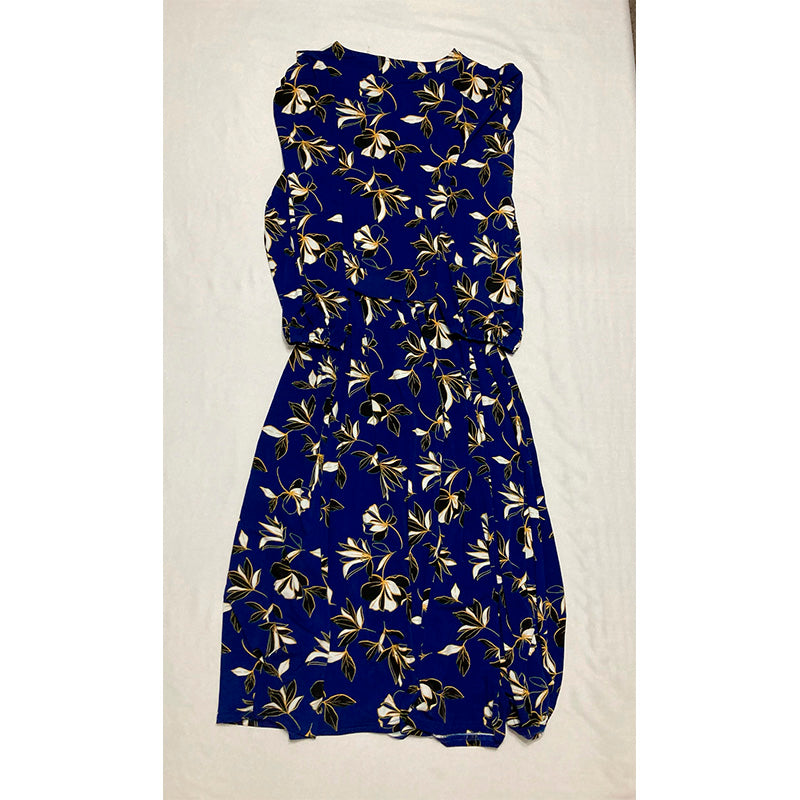 Leota Iman Dress Mazarine Blue 1X