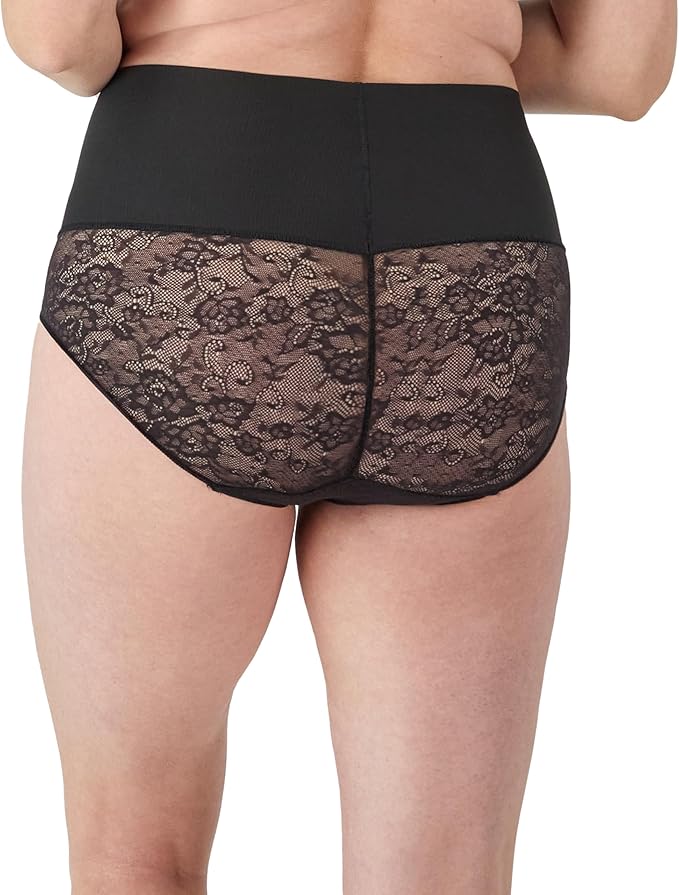 MAIDENFORM Shapewear Underwear Tummy Control BLACK XL