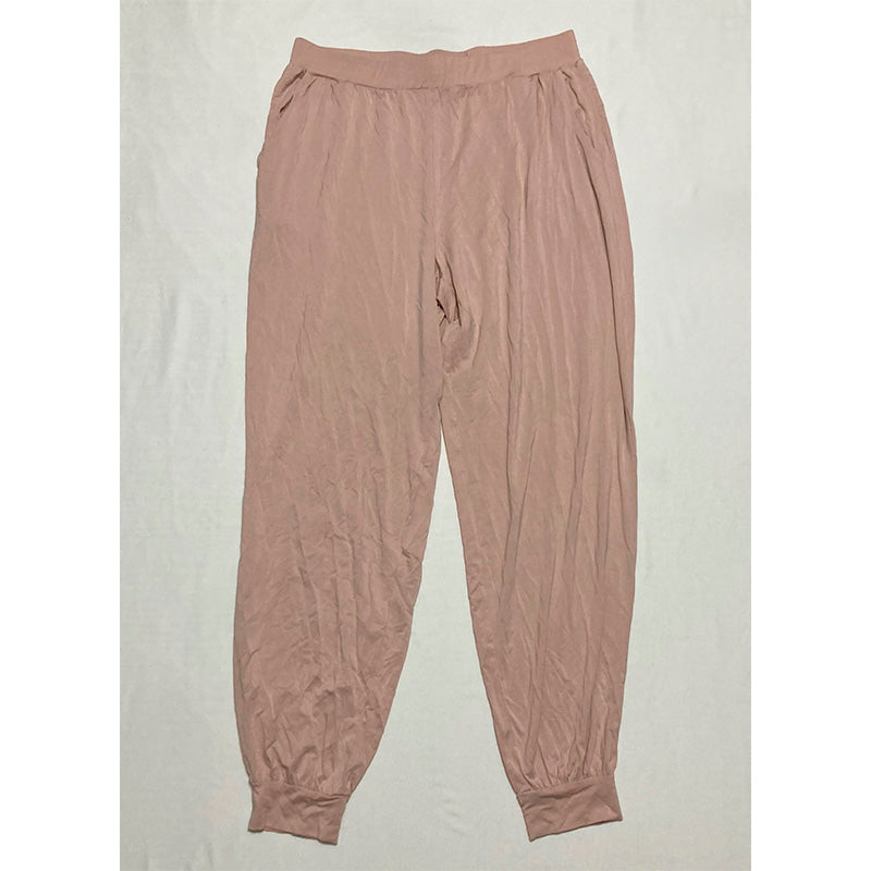 Pure Fiber 2pc Loungewear Jogger Set Nude L