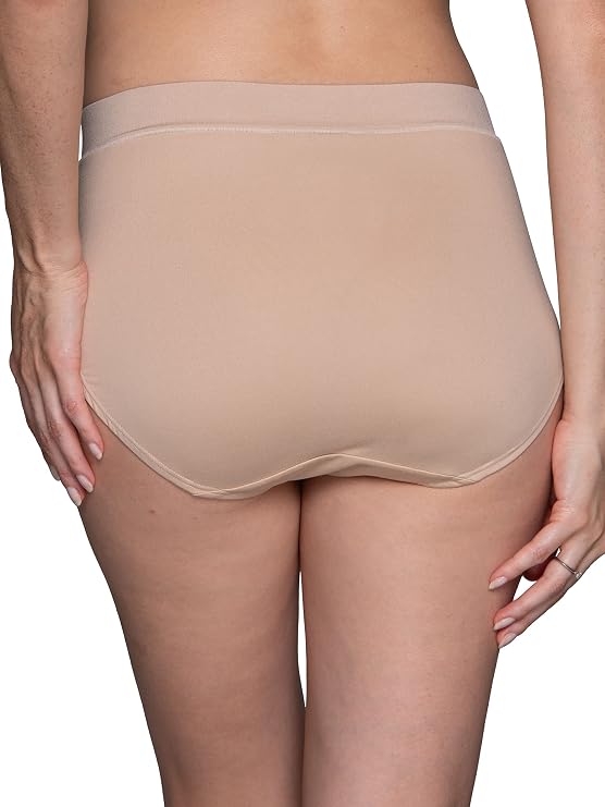 VANITY FAIR Beyond Comfort Hi Cut Panties NEUTRAL L