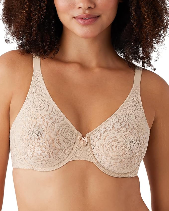 WACOAL Halo Lace Underwire Bra NUDE 36C