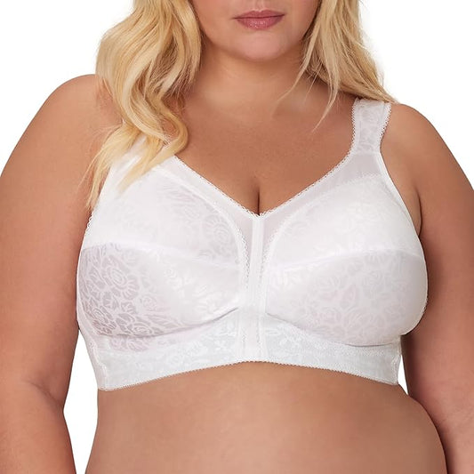 PLAYTEX Wireless Bra, 18 Hour Plus-Size Bras Available WHITE 42C