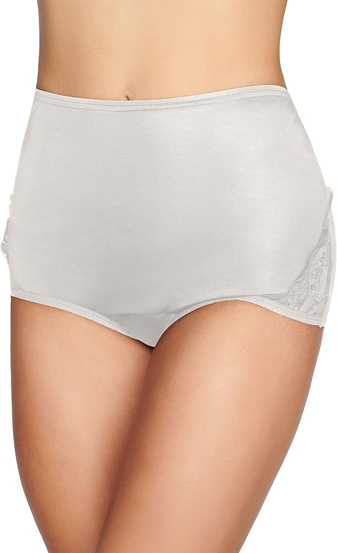 VANITY FAIR High Waisted Underwear STAR WHITE XL