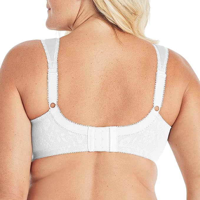 PLAYTEX 18 Hour Plus-Size Bras Available WHITE 36DD