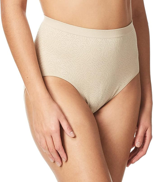 BALI Comfort Revolution Seamless Brief Panty NUDE 6/7