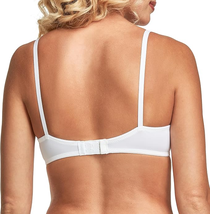 NWD MAIDENFORM One Fab Fit Original Tailored Demi T-Shirt Bra WHITE 32A