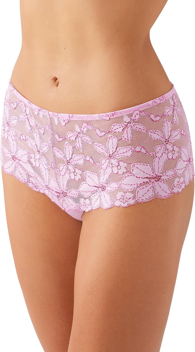 B.TEMPT'D Feeling Famous Tanga Panty PINK LAVANDER XL