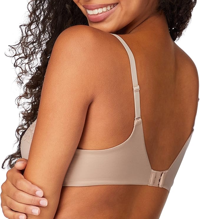 MAIDENFORM Push-Up Bra with Microfiber EVENING BLUSH 32A