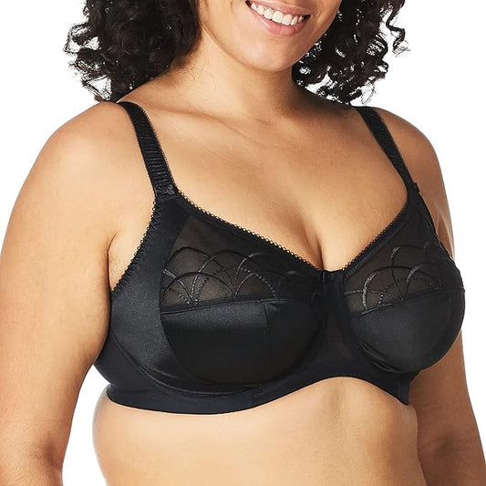 ELOMI Adjustable Full Coverage bras BLACK 90O