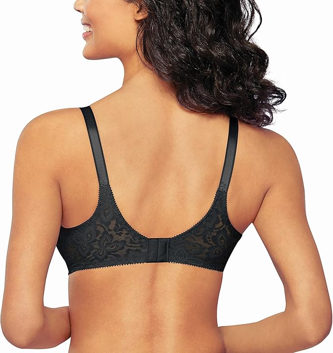 NWD BALI Lace Smooth Stretch Lace Underwire BLACK 42DD